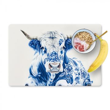 Sets de table - Taureau bleu de Delft