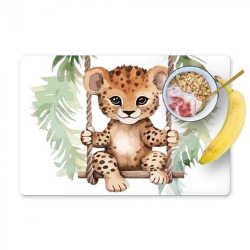 Sets de table - Léopard - Animal - Enfants - Jungle - Chambre d'enfant - Chambre de bébé