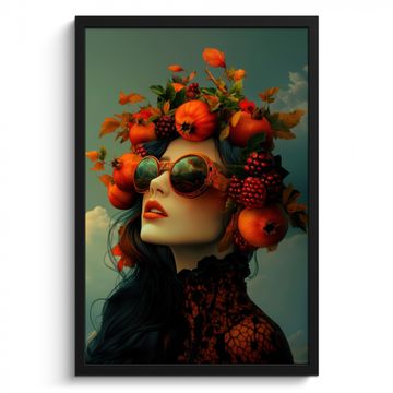 Cadre Photo - Femme - Grenade - Automne - Lunettes de soleil