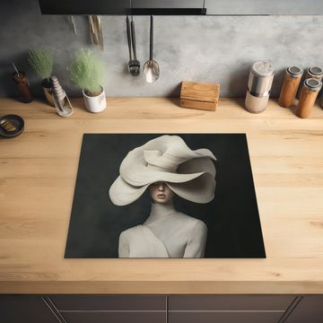 Protection plaque induction - Moderne - Femme - Chapeau