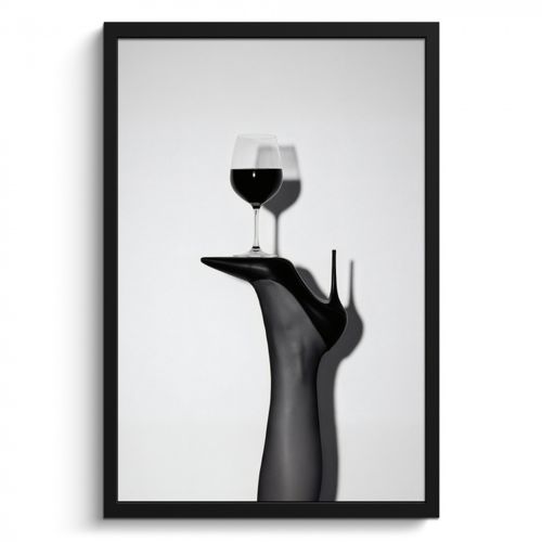 Cadre Photo - Talon - Vin - Minimaliste - Noir