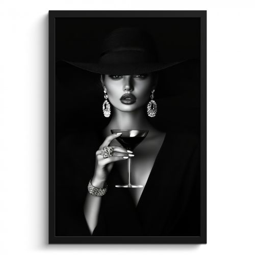 Cadre Photo - Femme - Cocktail - Chic