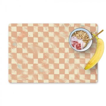 Carreaux de terre cuite peints