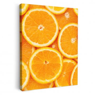 Tableau sur toile - Soleil et tranches