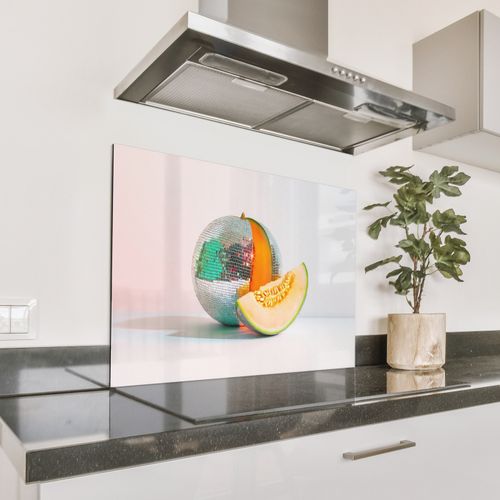 Fond de hotte - Disco - Discoball - Melon - Pastel
