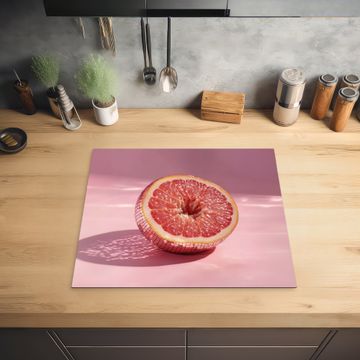 Protection plaque induction - Pamplemousse - Rose - Disco - Brillant