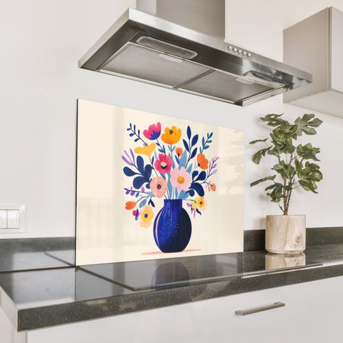 Fond de hotte - Vase - Fleurs - Bouquet