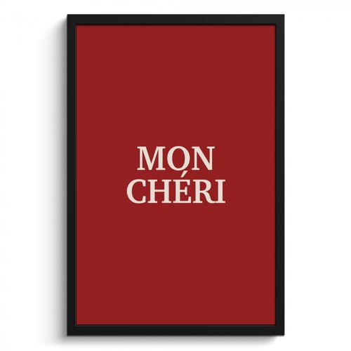 Cadre Photo - Rouge - Français - Citations