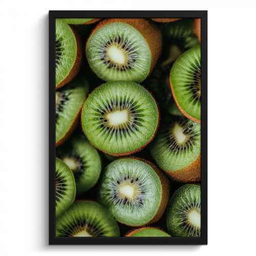 Cadre Photo - Kiwi - Fruit - Vert