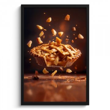 Cadre Photo - Pommes - Tarte - Chaud - Aliments