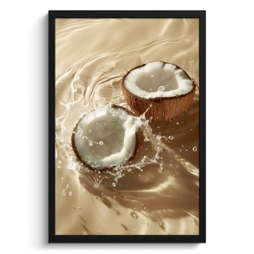 Cadre Photo - Coconut - Water - Beige - Splashes