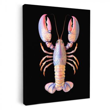 Tableau sur toile - Cancer - Rose - Doux - Noir