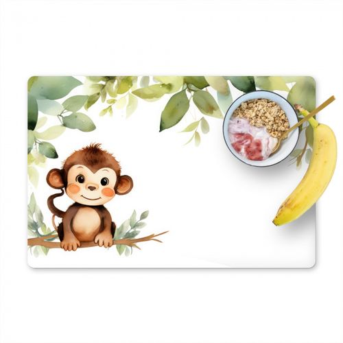 Sets de table - Singe - Aquarelle - Enfant - Animaux