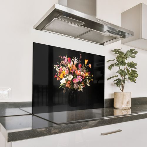 Fond de hotte - Vase - Fleurs - Tulipes