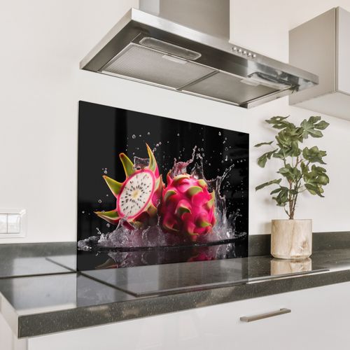 Fond de hotte - Fruit du dragon - Noir - Eau - Fruit - Fruit