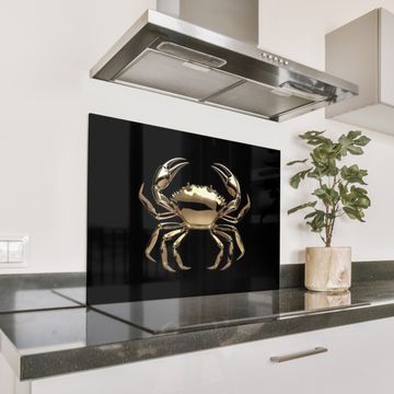 Fond de hotte - Or - Crabe - Animaux - Noir