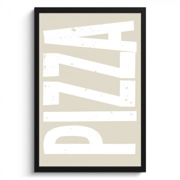 KitchenYeah - Cucina - Cornice per foto - Pizza - Decorazione - Japandi - Bianco