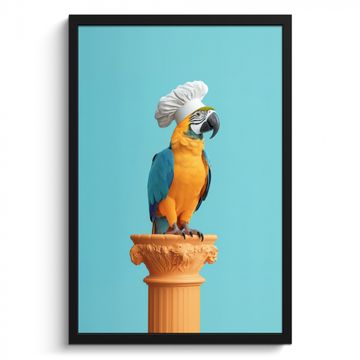 Cadre Photo - Perroquet - Toque - Drôle - Oiseau