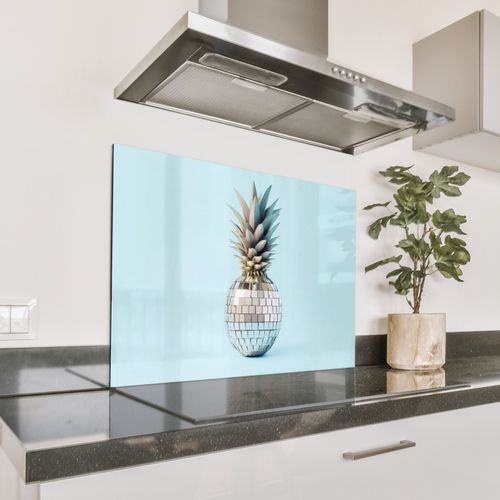 Fond de hotte - Bleu - Ananas - Disco - Discoball