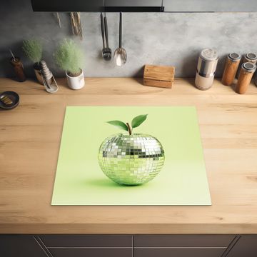 Protection plaque induction - Vert - Disco - Décoration - Pomme