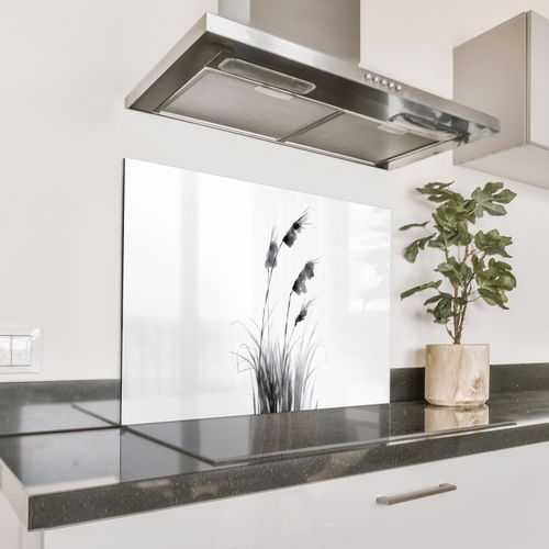 Fond de hotte - Minimalist - Stalks - White