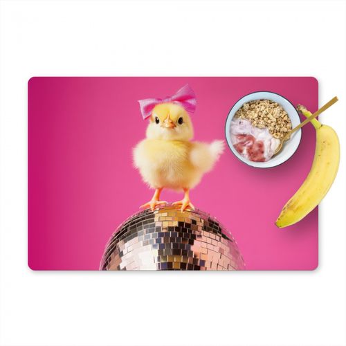 Sets de table - Discoball - Chick - Bow