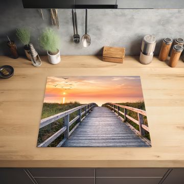 Protection plaque induction - Pont vers le soleil couchant