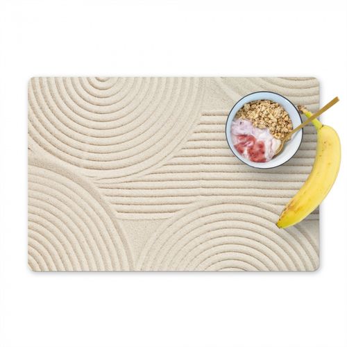 Sets de table - Motifs de sable zen