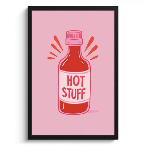 Cadre Photo - Épicé - Rouge - Sauce - Graphique
