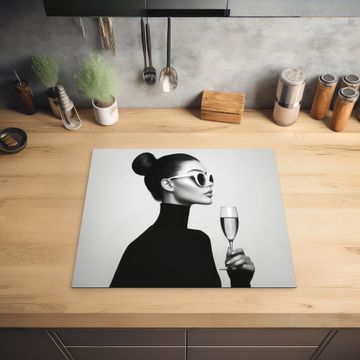 Protection plaque induction - Femme - Champagne - Moderne