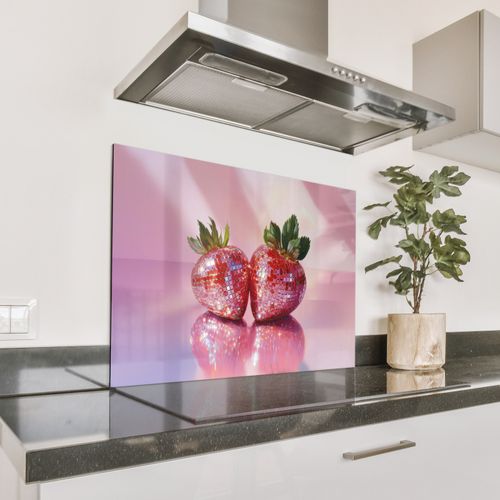 Fond de hotte - Disco - Fruits - Paillettes - Fraise