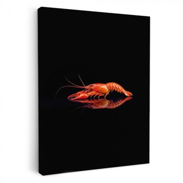 Tableau sur toile - Cancer - Orange - Noir - Frappant