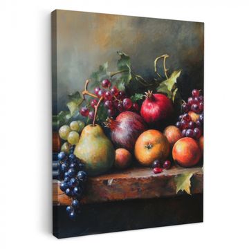 Tableau sur toile - Rustique - Nature morte - Fruits