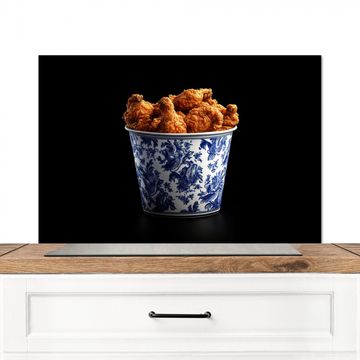 Fond de hotte - Poulet - Seau - Bleu de Delft - Tasty