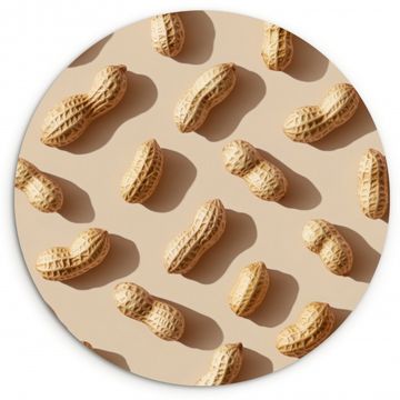 Tableau rond - Peanuts - Motif - Beige