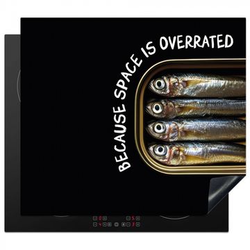 Protection plaque induction - Sardines - Texte - Poisson - En conserve