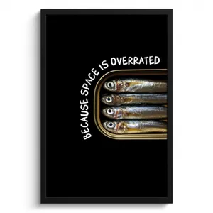 Cadre Photo - Sardines - Texte - Poisson - En conserve