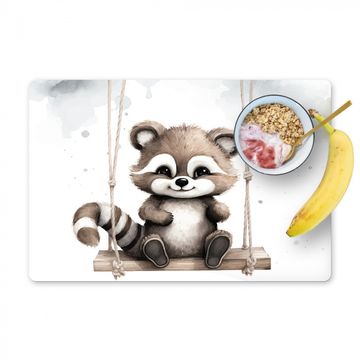 Sets de table - Raton laveur - Animal - Enfants - Chambre de bébé - Chambre d'enfant