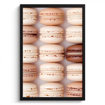 Cadre Photo - Macarons - Beige - Marron