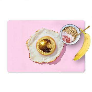 Sets de table - Œuf - Disco - Petit déjeuner - Paillettes