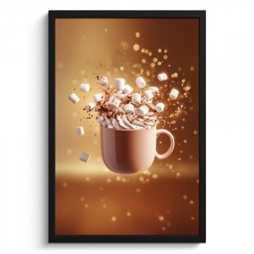 Cadre Photo - Chocolat - Boisson - Chaud - Marron
