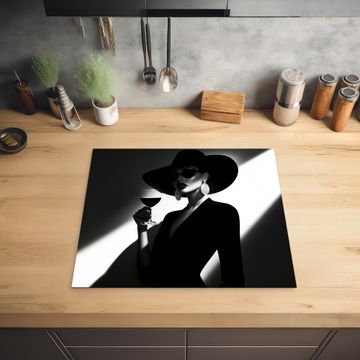 Protection plaque induction - Femme - Vin - Chic
