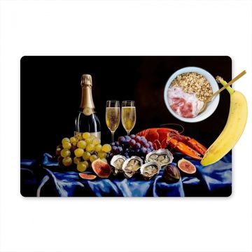 Sets de table - Champagne - Luxe - Huîtres