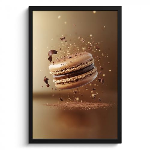 Cadre Photo - Chocolat - Macarons - Alimentation - Bonbons