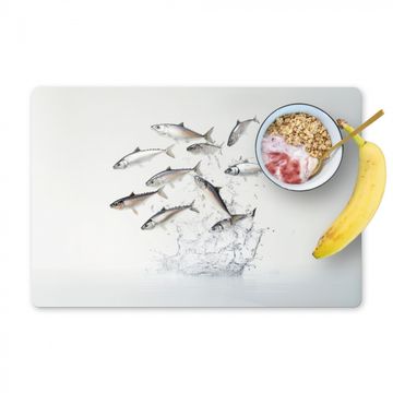 Sets de table - Poisson - Eau - Blanc