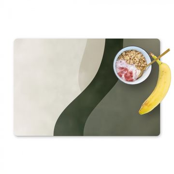 Sets de table - Japandi - Vert - Abstrait - Moderne