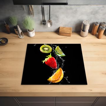 Protection plaque induction - Danse des gouttes de fruits