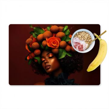 Sets de table - Femme - litchi - exotique