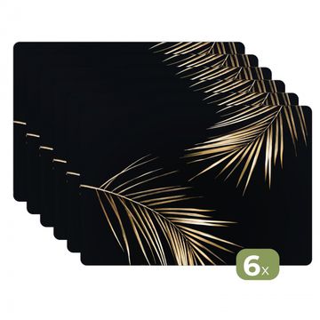 Sets de table - L'élégance dorée des tropiques