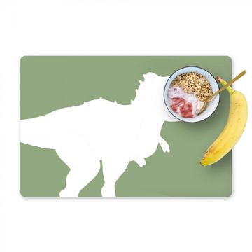 Sets de table - Dino - T-rex - Dinosaure - Vert - Tyrannosaurus rex